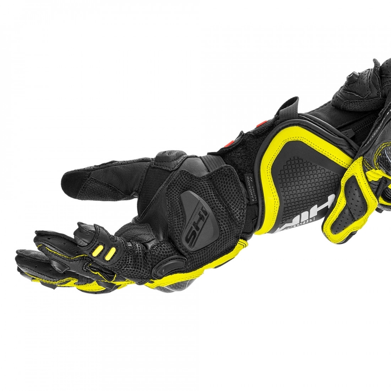 Shima RS-3 motorhandschoenen fluorescerend geel
