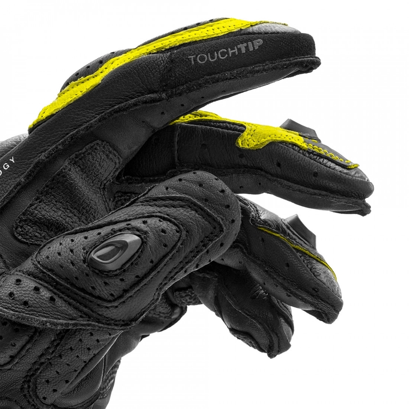 Shima RS-3 motorhandschoenen fluorescerend geel