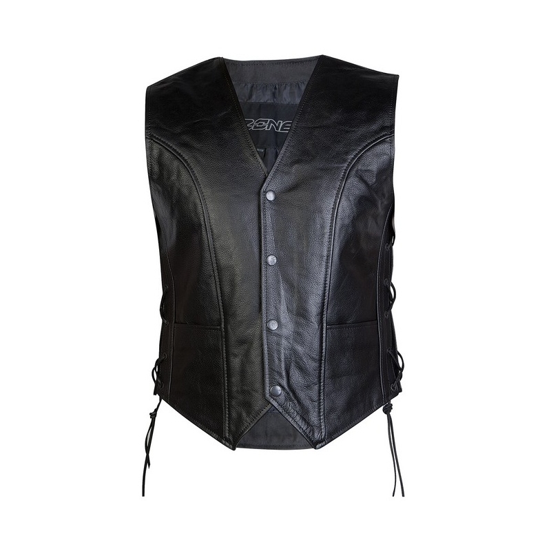 Moto Leren Vest Ozone Personeel uitverkoop