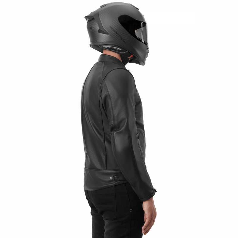 Leren motorjas Shima Hunter 3.0 zwart