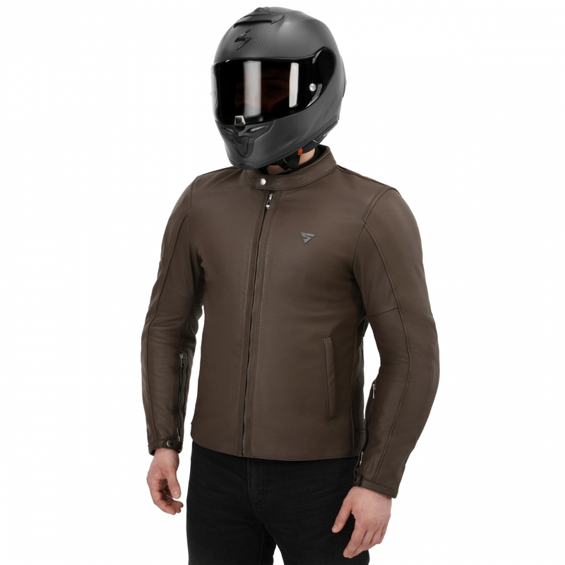 Shima Hunter 3.0 leren motorjas bruin