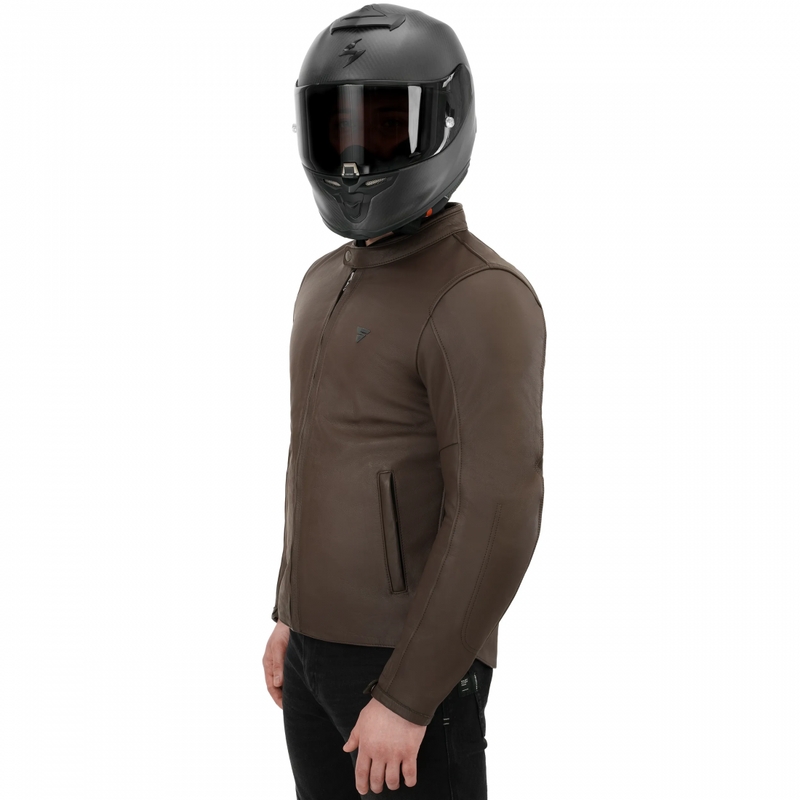 Shima Hunter 3.0 leren motorjas bruin