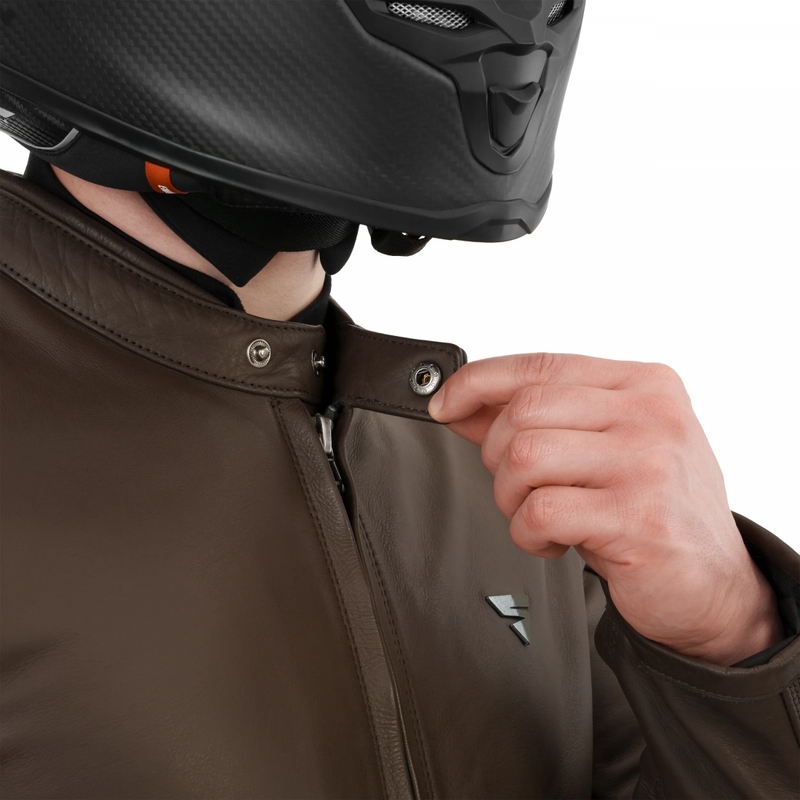Shima Hunter 3.0 leren motorjas bruin