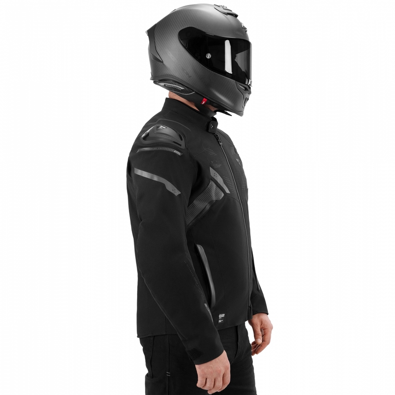 Shima STX motorjas zwart