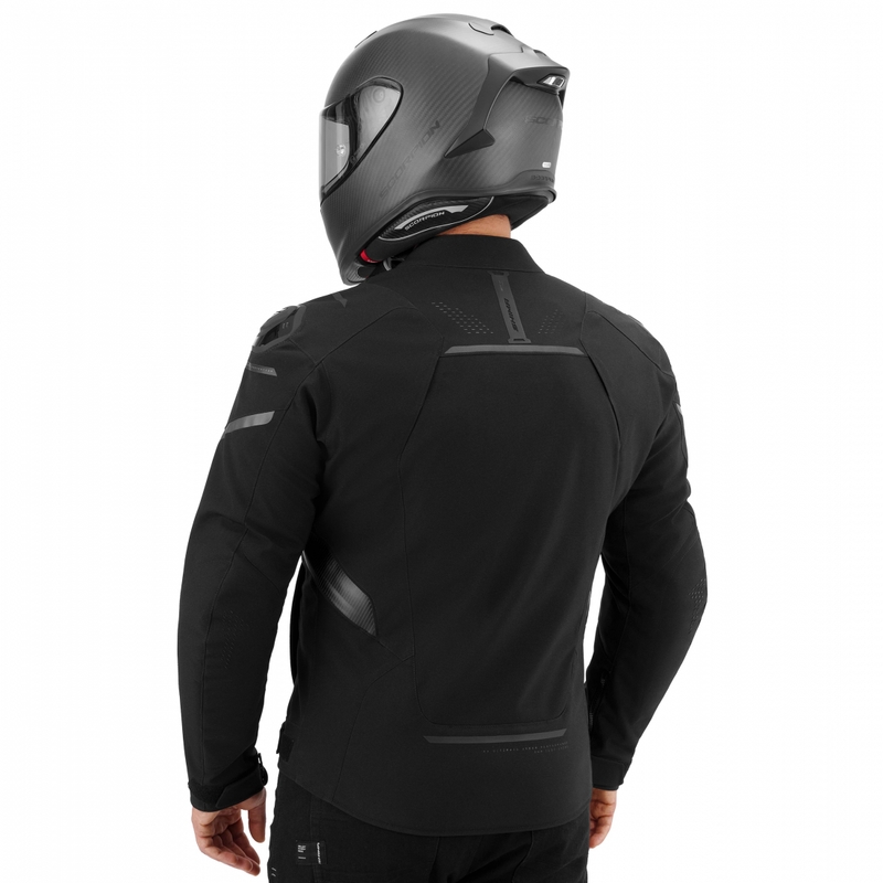 Shima STX motorjas zwart