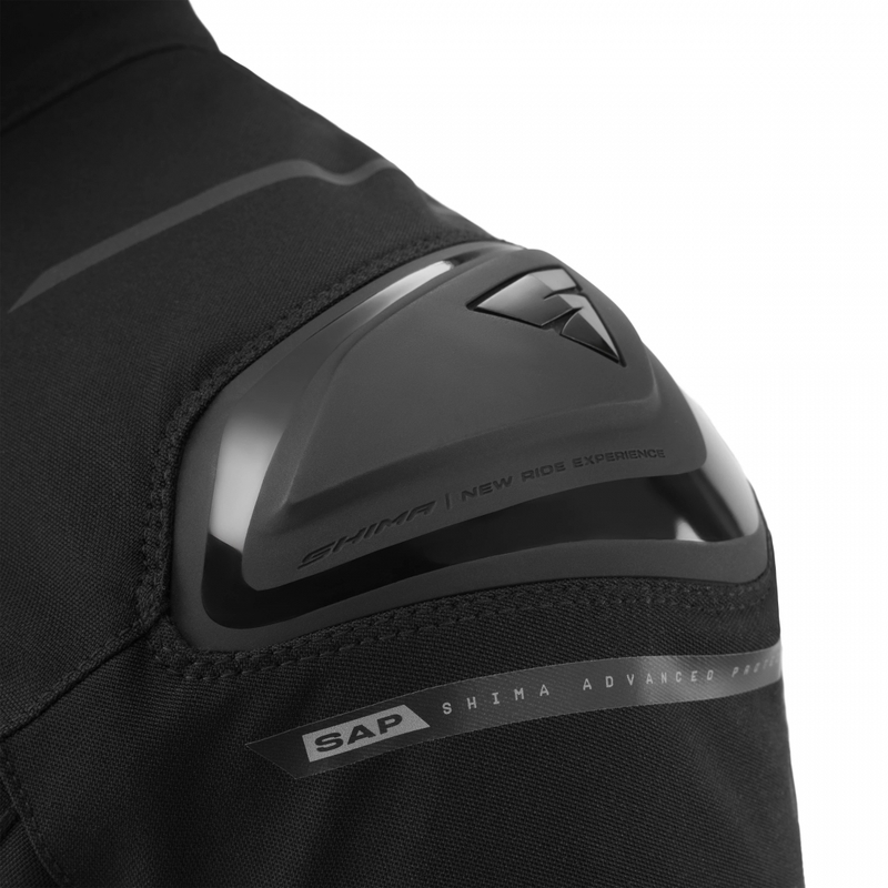 Shima STX motorjas zwart