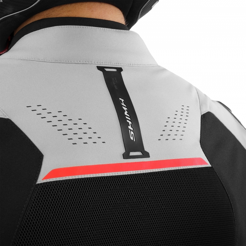 Shima STX Air motorjas grijs-rood