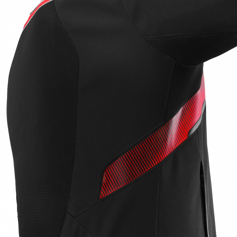 Shima STX Air motorjas grijs-rood
