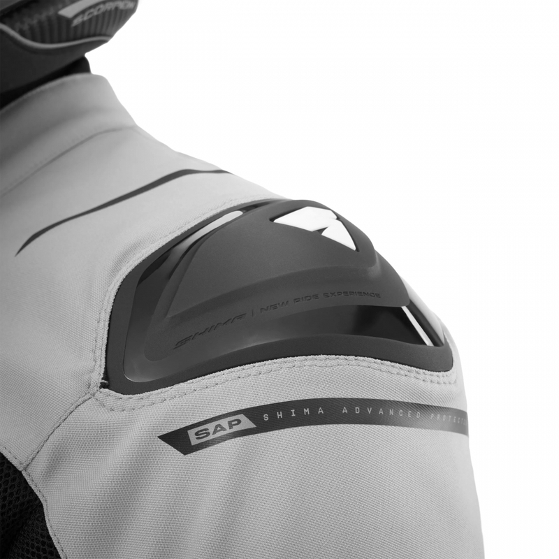 Shima STX Air motorjas grijs-rood