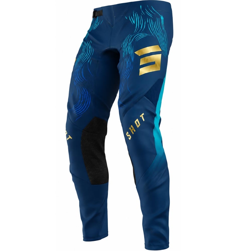 Shot Aerolite Volt motorcrossbroek blauw