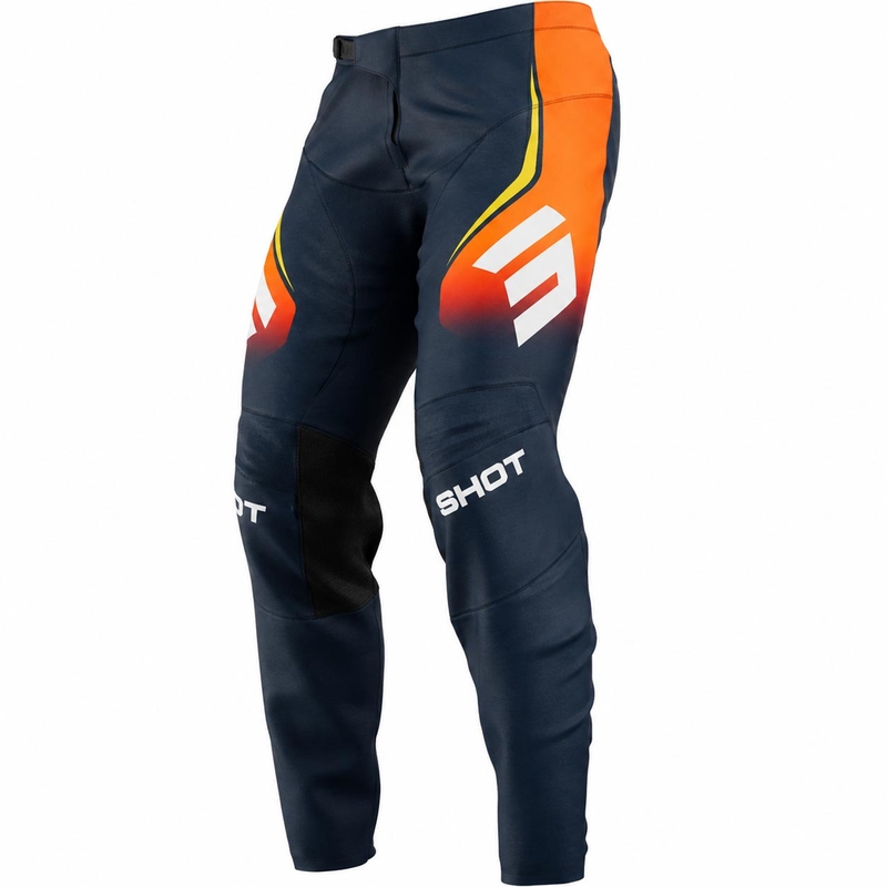 Shot Devo Future motorcrossbroek blauw-oranje
