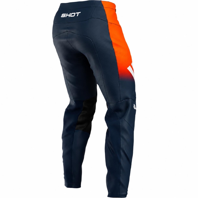 Shot Devo Future motorcrossbroek blauw-oranje