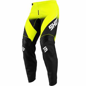 Motocrossbroek Shot Draw Clash fluorescerend geel