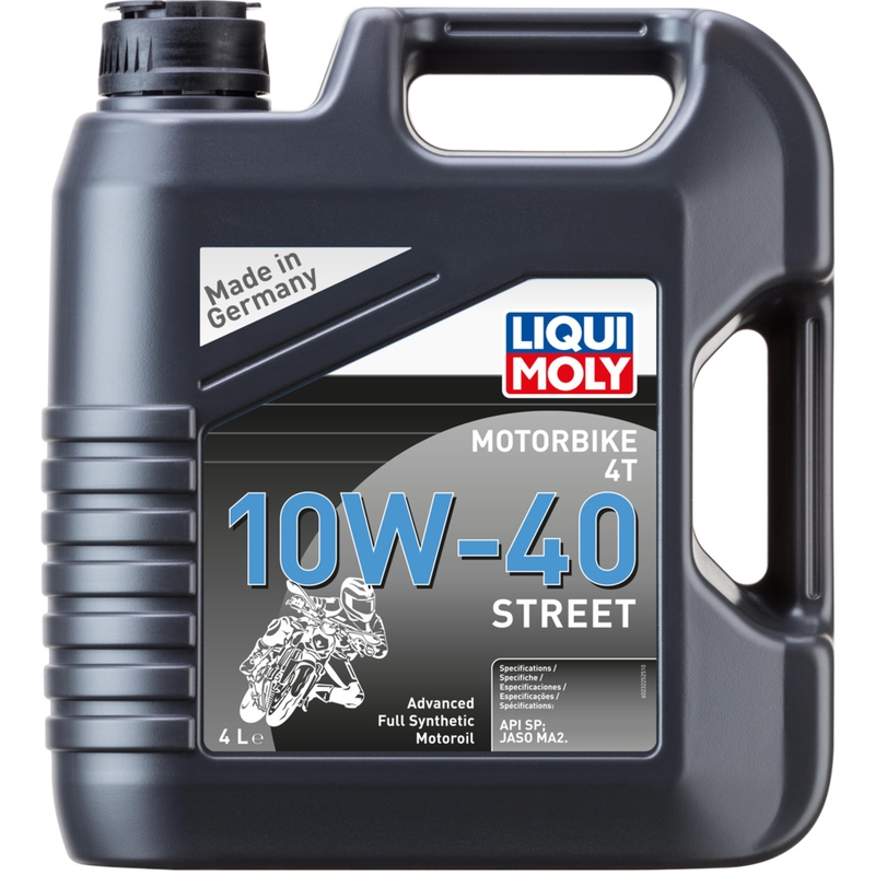 Semi-synthetische motorolie LIQUI MOLY Motorbike 4T 10W40 Street 4 l