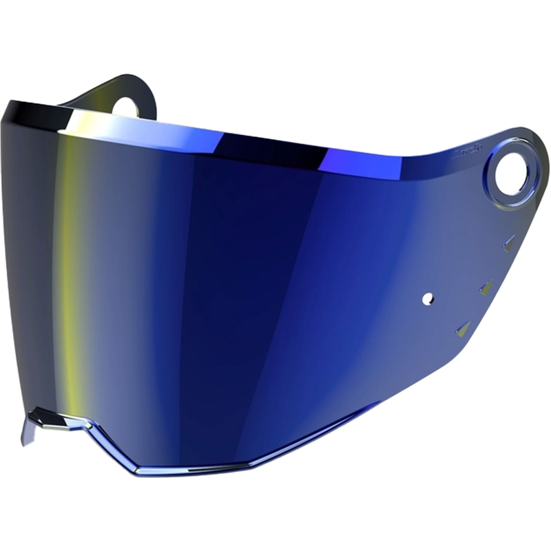 Vizier voor Airoh Bandit helmen, spiegelblauw