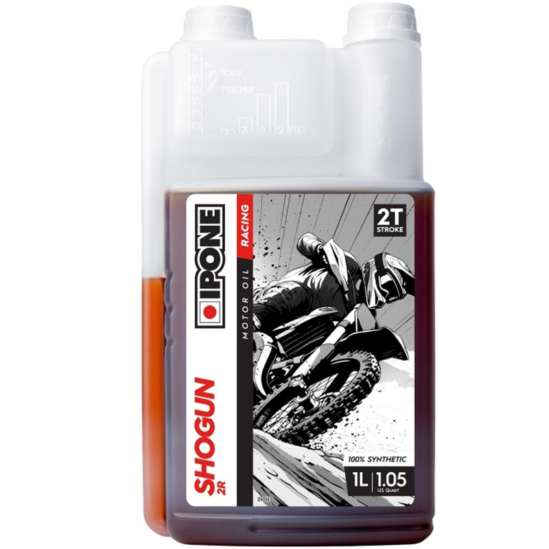 Synthetische olie 2T IPONE Shogun 2R voor menging 1 l