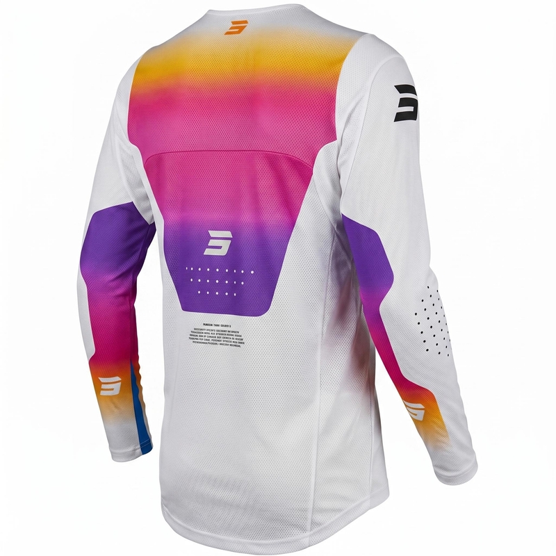 Shot Contact Stream motorcross shirt wit