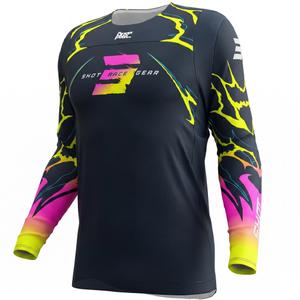 Shot Contact Rac motorcross shirt blauw