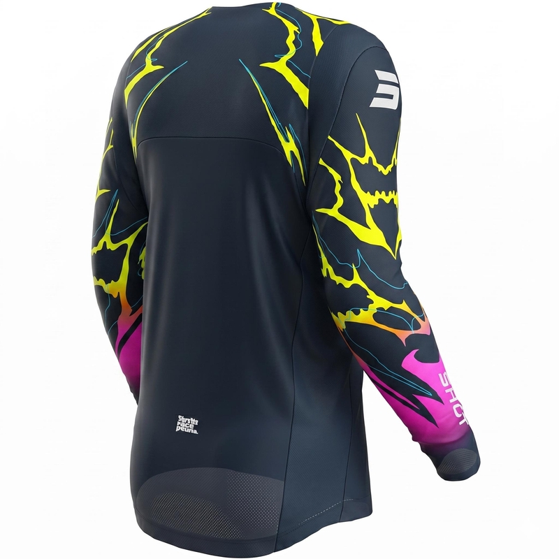 Shot Contact Rac motorcross shirt blauw