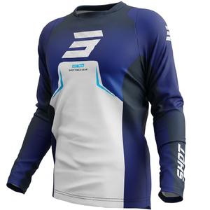 Shot Devo Future motorcross shirt blauw