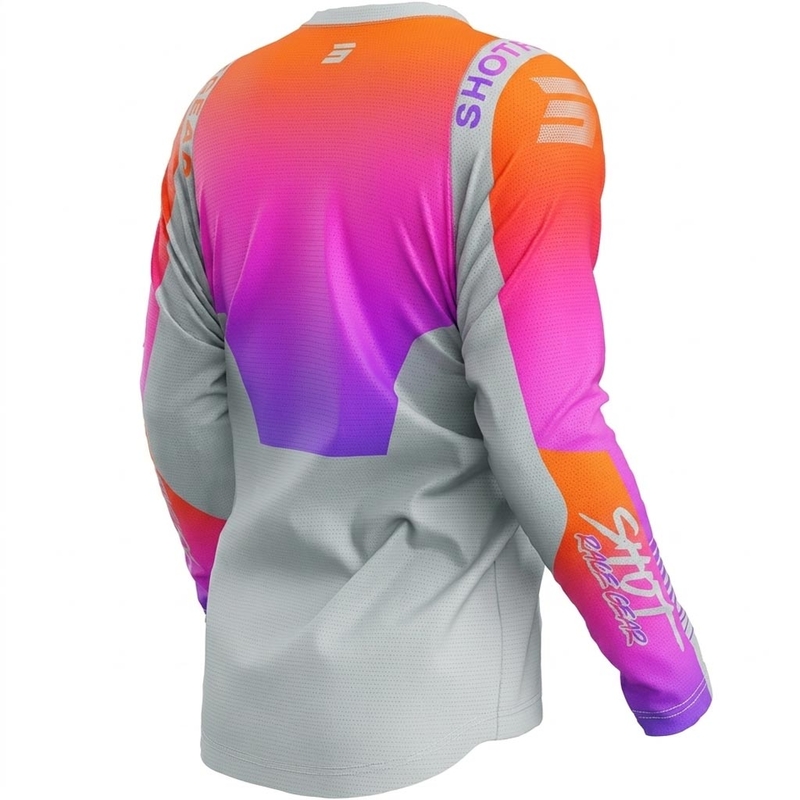 Shot Devo Montana motorcross shirt paars