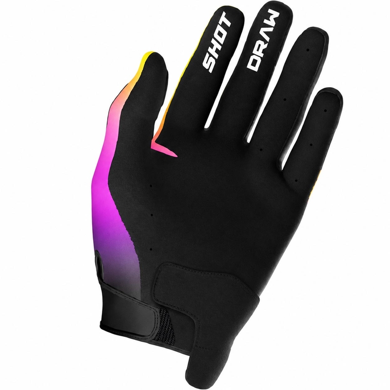 Motocrosshandschoenen Shot Draw Shade roze-fluor geel
