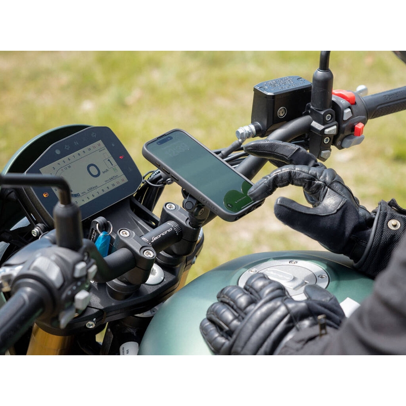 Quad Lock® PRO telefoonhouder voor op het stuur, zwart
