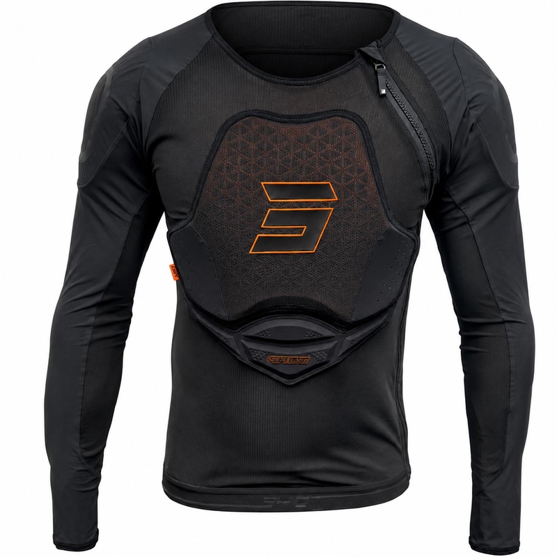Shot Vest Evo D3O® lichaamsbeschermer zwart