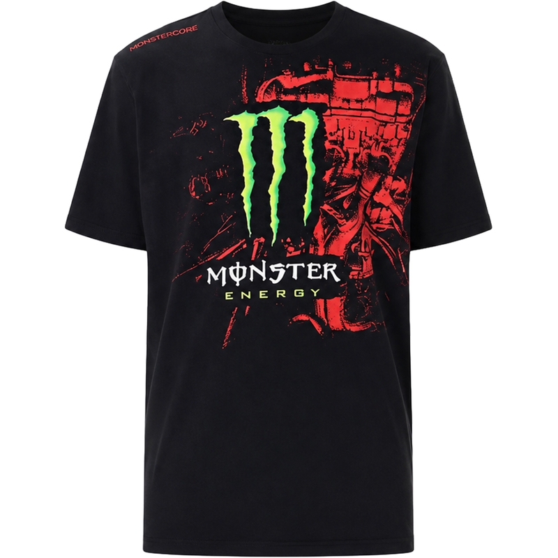 Ducati Dual Monster T-shirt zwart