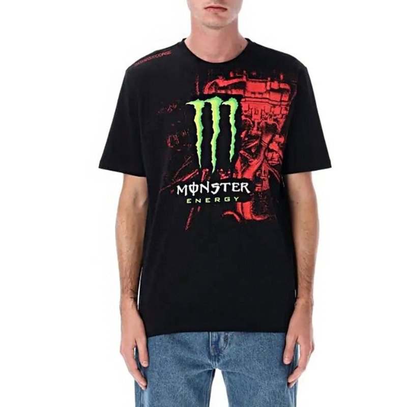 Ducati Dual Monster T-shirt zwart