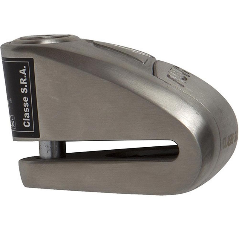 Auvray B-Lock 10 remschijfslot met 120 dB alarm, staalzilver