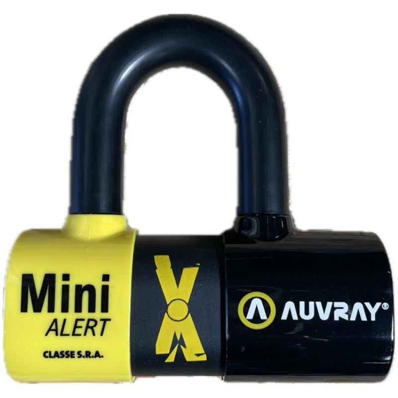 Auvray XTREM Mini Alert remschijfslot met alarm, zwart