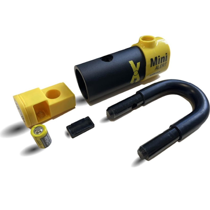 Auvray XTREM Mini Alert remschijfslot met alarm, zwart