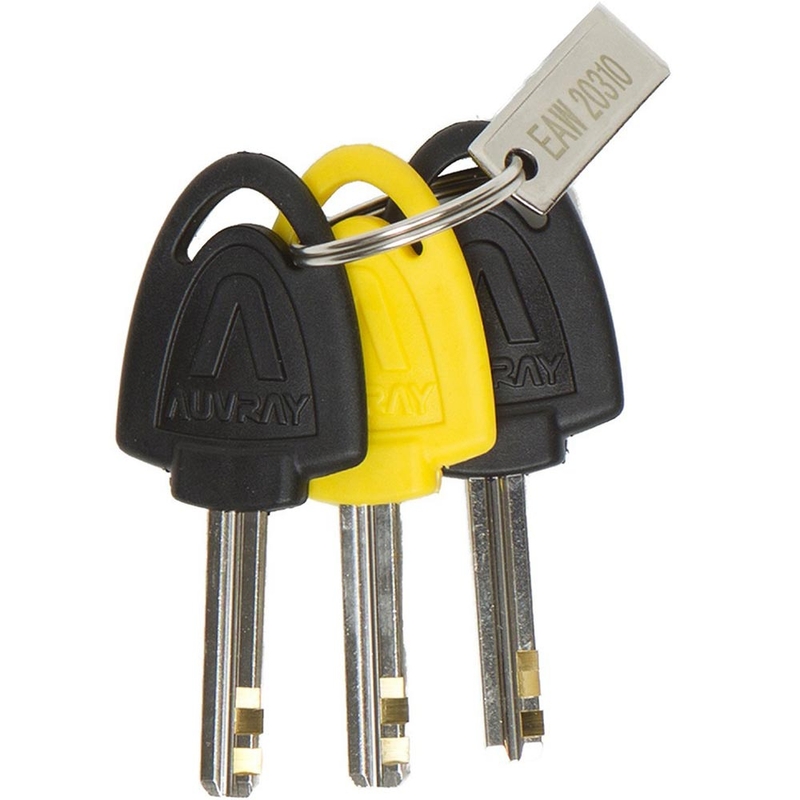 Auvray B-Lock 14 remschijfslot met alarm, zwart