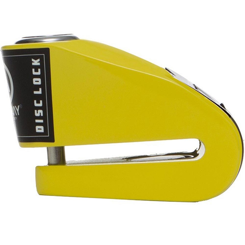 Auvray B-Lock 06 remschijfslot met 120 dB alarm, geel