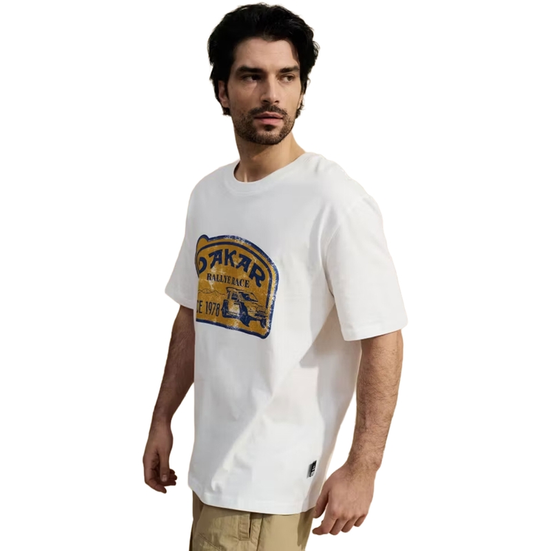 Dakar Driver T-shirt wit