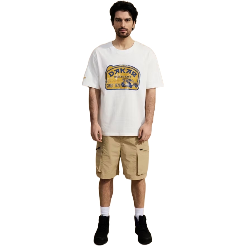 Dakar Driver T-shirt wit