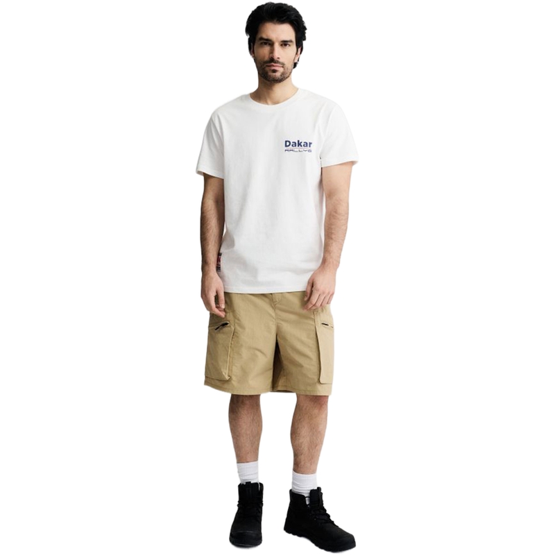 Dakar Car T-shirt wit