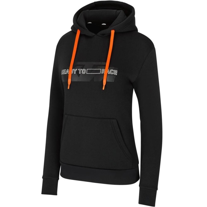Dames sweatshirt met KTM-logo, zwart