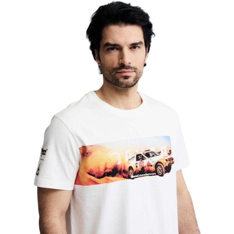 Dakar Ride B T-shirt wit