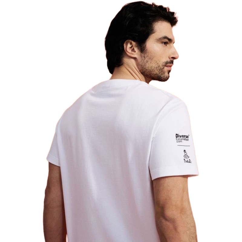 Dakar Ride B T-shirt wit
