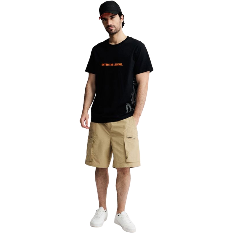 Dakar Wind T-shirt zwart