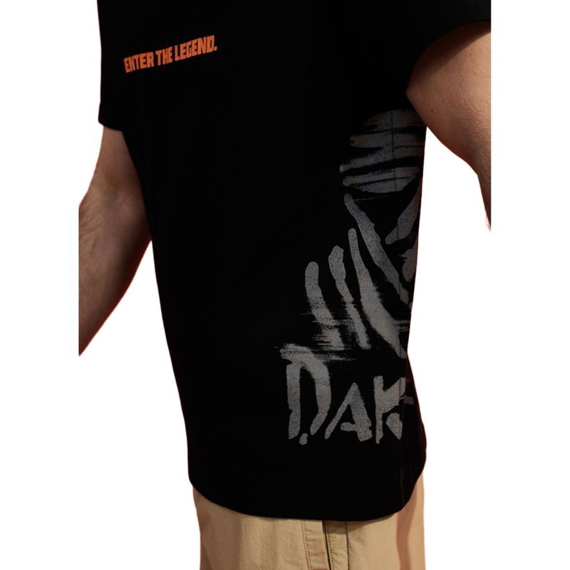 Dakar Wind T-shirt zwart