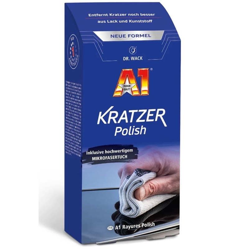 Fijne krasverwijderaar voor lak en kunststof Dr. Wack Scratch Polish 50 ml