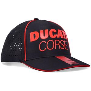 Ducati Laser Performance Midvisor Cap zwart en rood