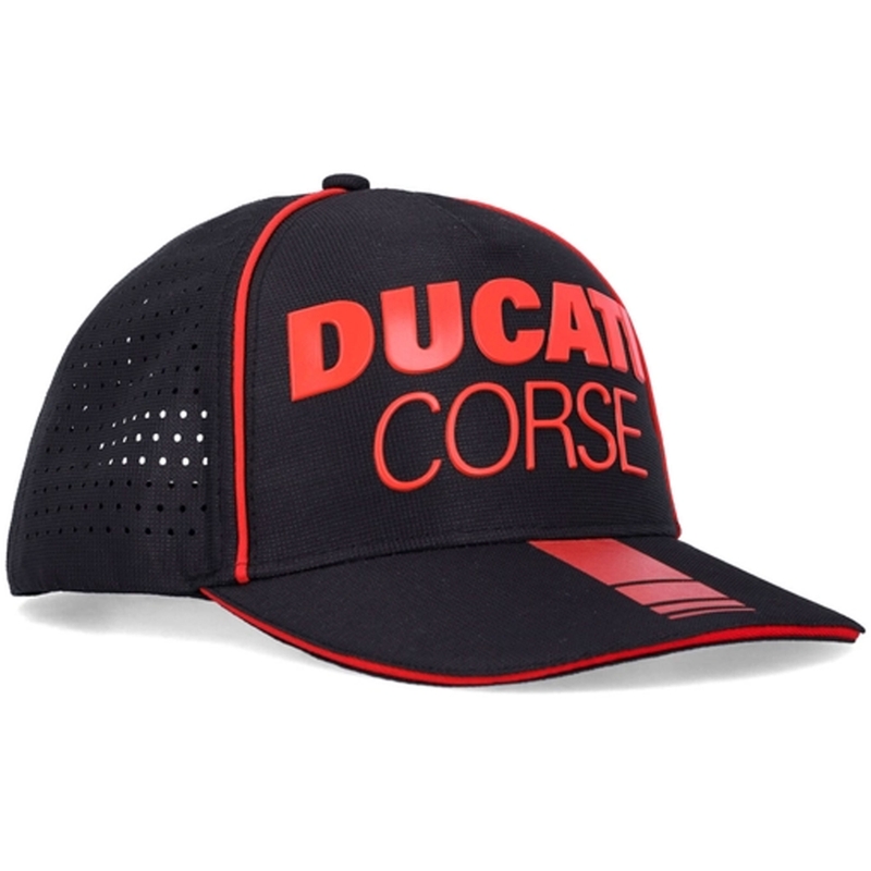 Ducati Laser Performance Midvisor Cap zwart en rood
