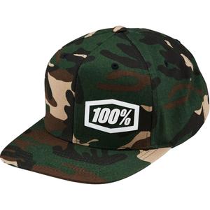 Cap 100% Machine Snapback camo
