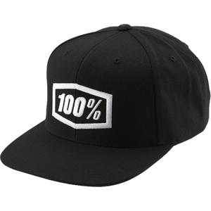 Kinderpet 100% Icon Snapback zwart