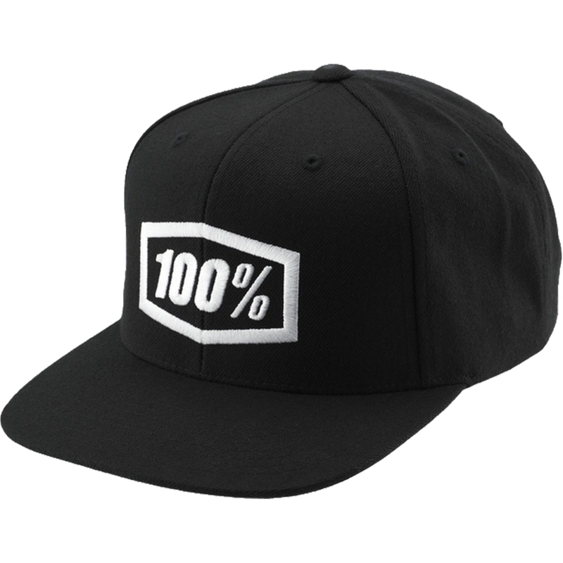 Kinderpet 100% Icon Snapback zwart