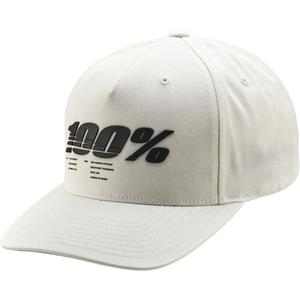 Cap 100% Staunch Snapback wit